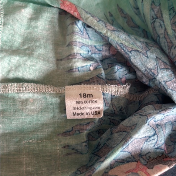 Colorful Kids Dress with‎ Polka Dots and Floral Design - Picture 5 of 5